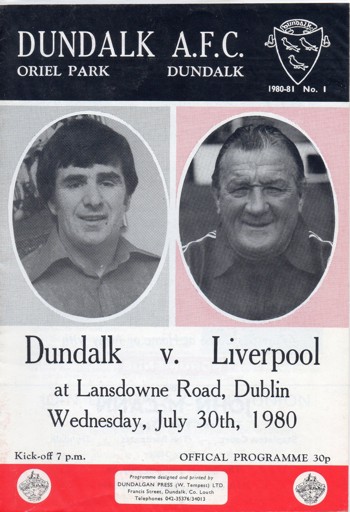 Match programme